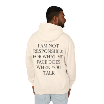 When You Talk Unisex Lightweight Hoodie