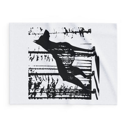 Guardian Of The Forest Arctic Fleece Blanket