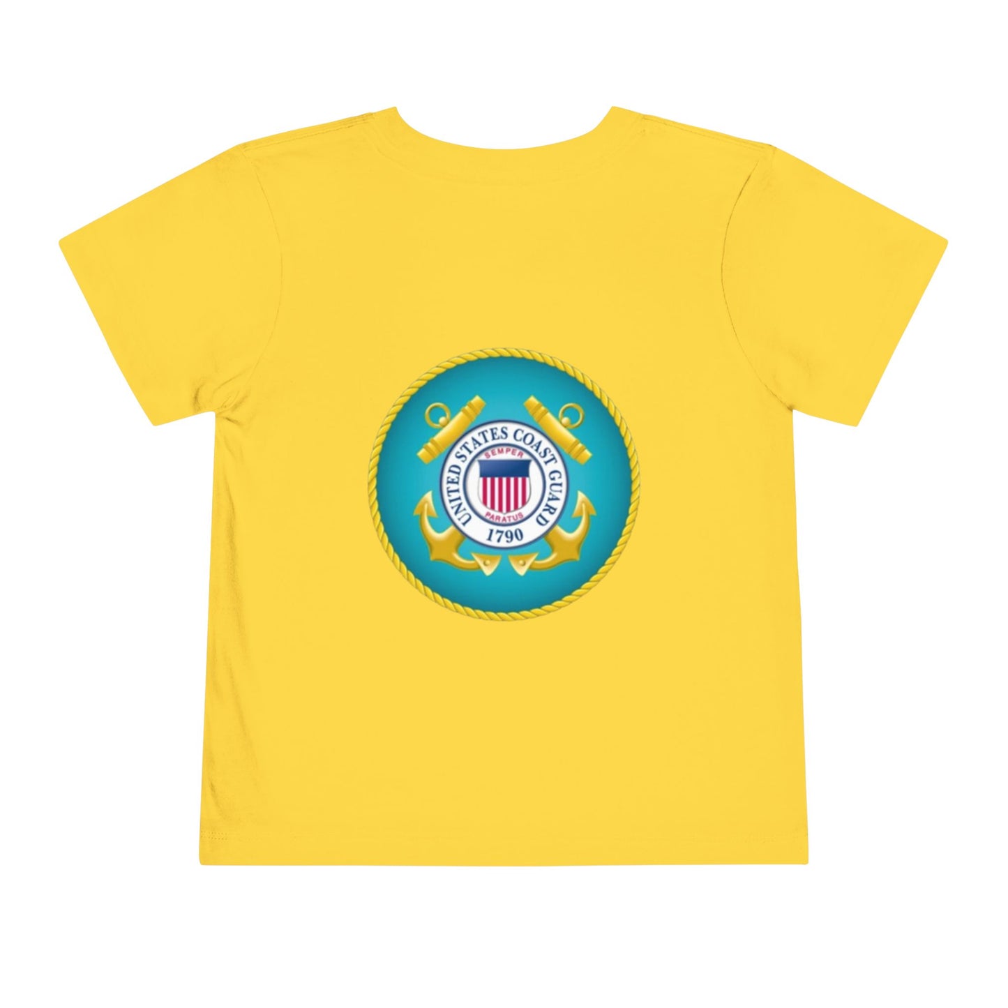 US Coast Guard Toddler Unisex Short Sleeve Crewneck Tee