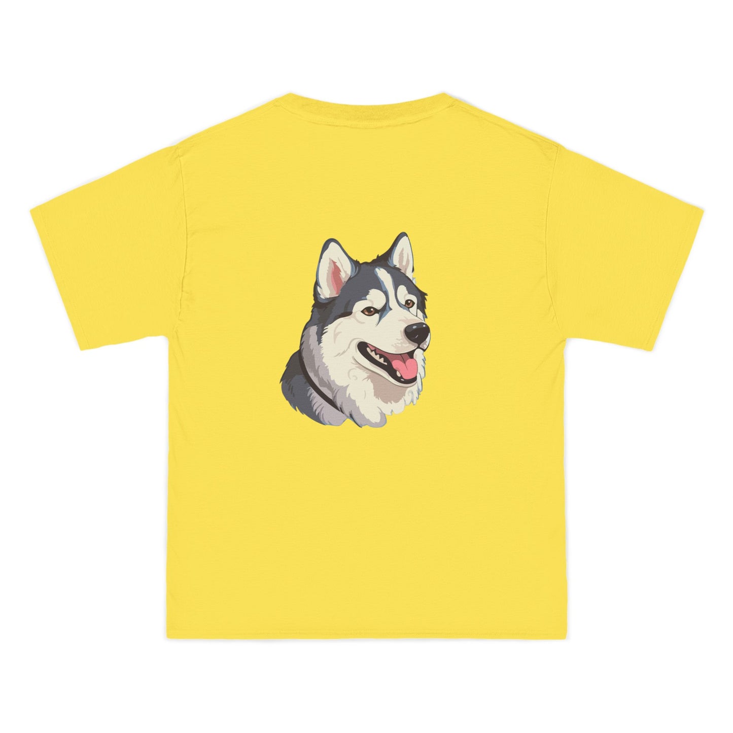 Malamute Head Men's Short-Sleeve Crewneck Tee