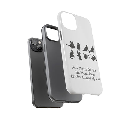 Matter Of Fact Cat iPhone Case