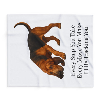 Tracking You Arctic Fleece Blanket