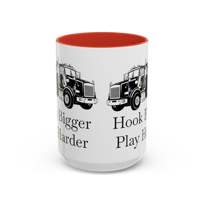 Hook Bigger 2-Tone Coffee Mug