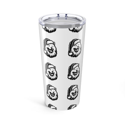 Santa Paws Samoyed Tumbler
