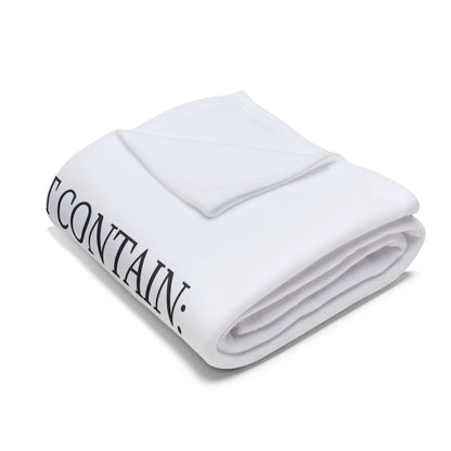 Password Arctic Fleece Blanket