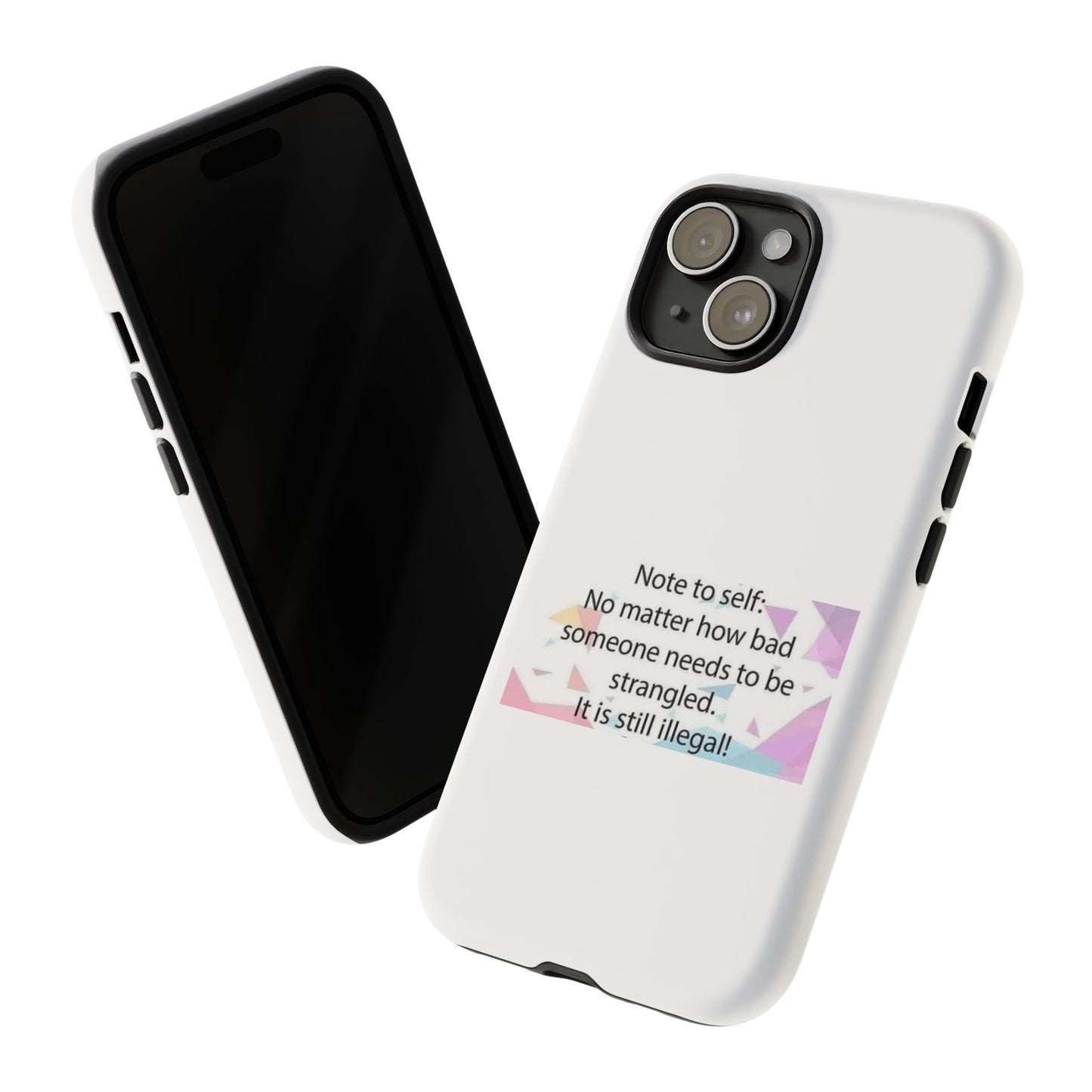 Note To Self iPhone Case