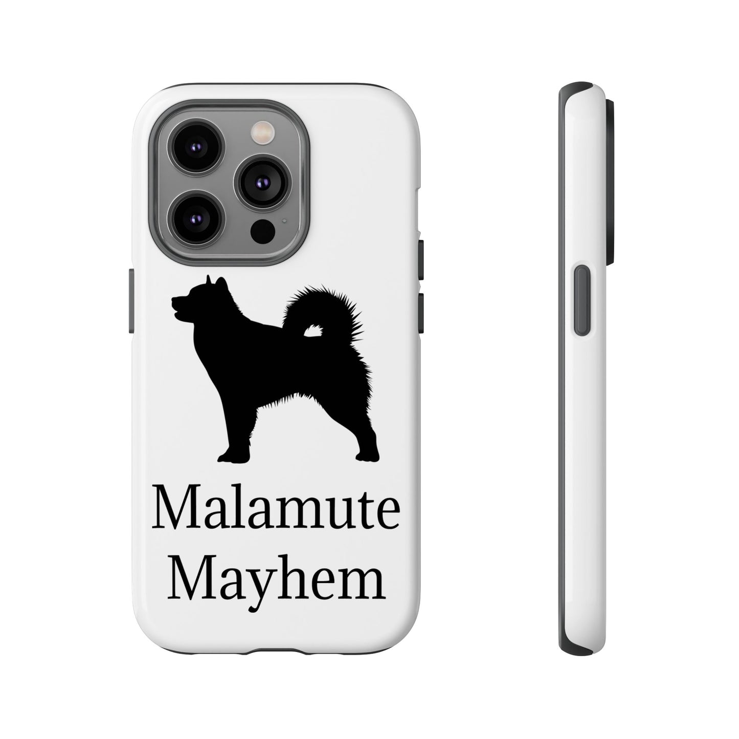 Malamute Mayhem iPhone Case