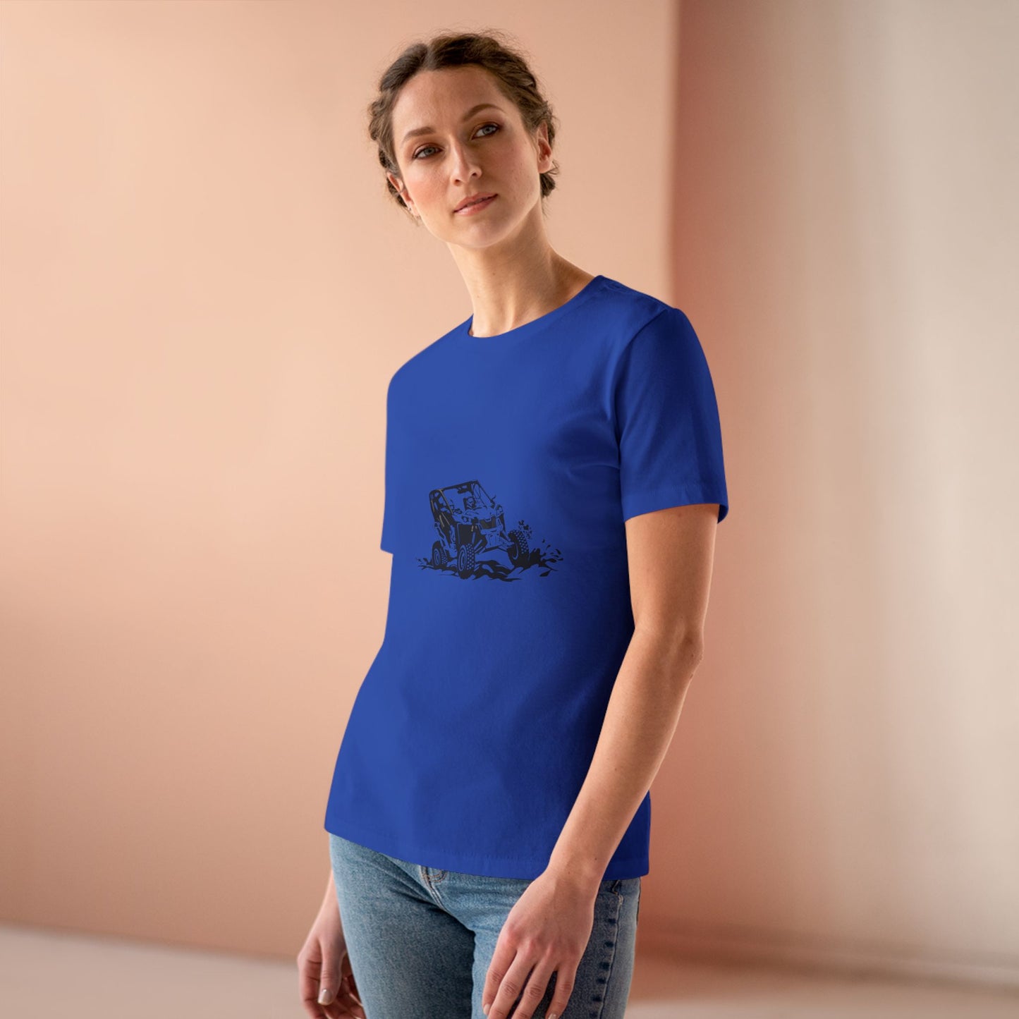 Slingin' Mud Side By Side Women's Short Sleeve Crewneck Tee