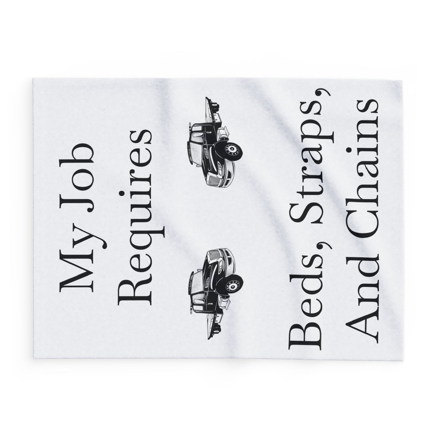 Beds, Straps, And Chains Arctic Fleece Blanket