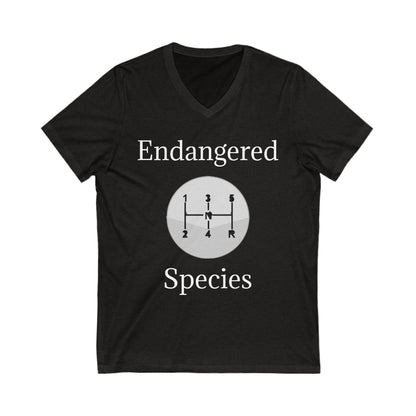 Endangered Species Unisex Short Sleeve V-Neck Tee