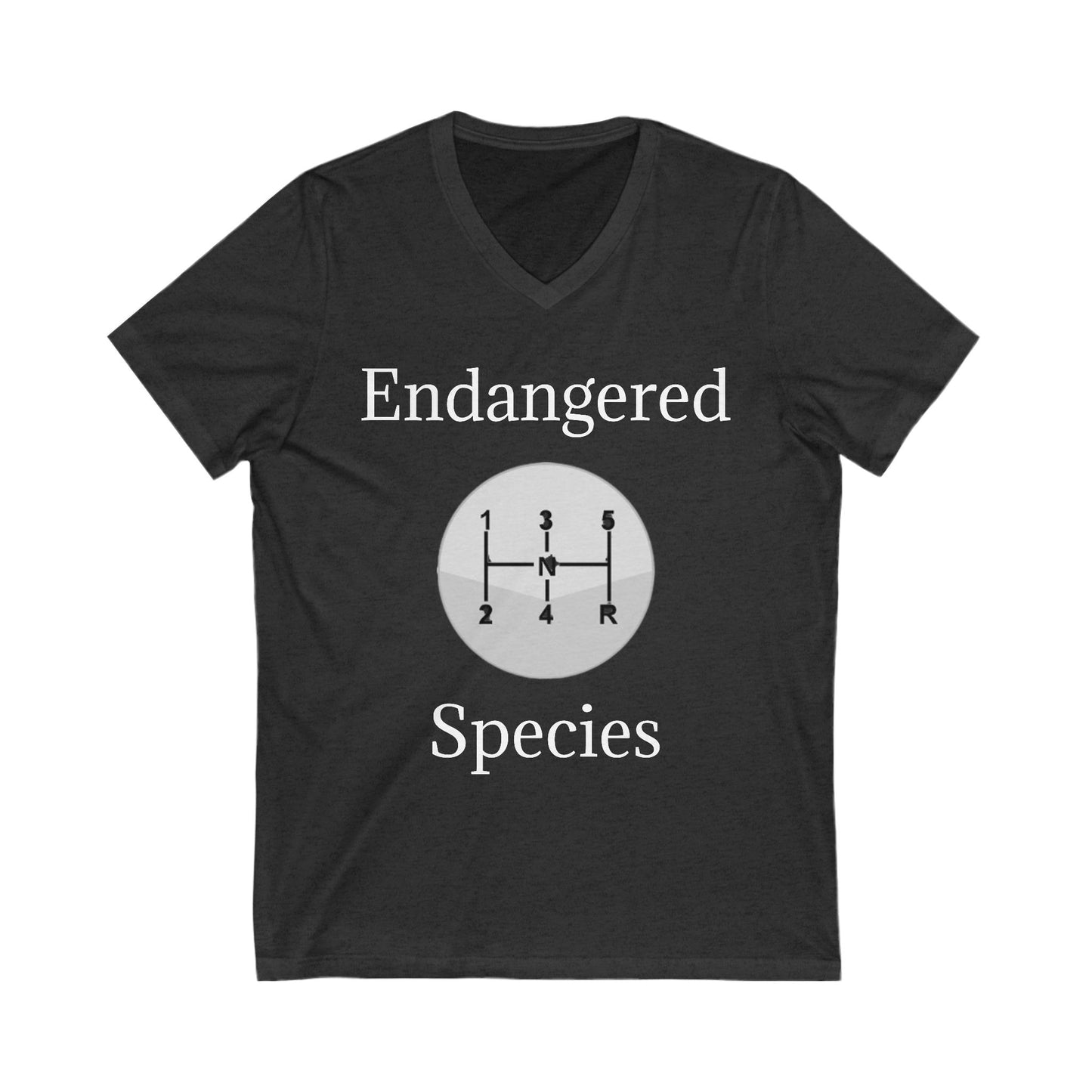 Endangered Species Unisex Short Sleeve V-Neck Tee