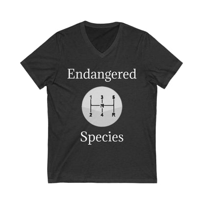 Endangered Species Unisex Short Sleeve V-Neck Tee