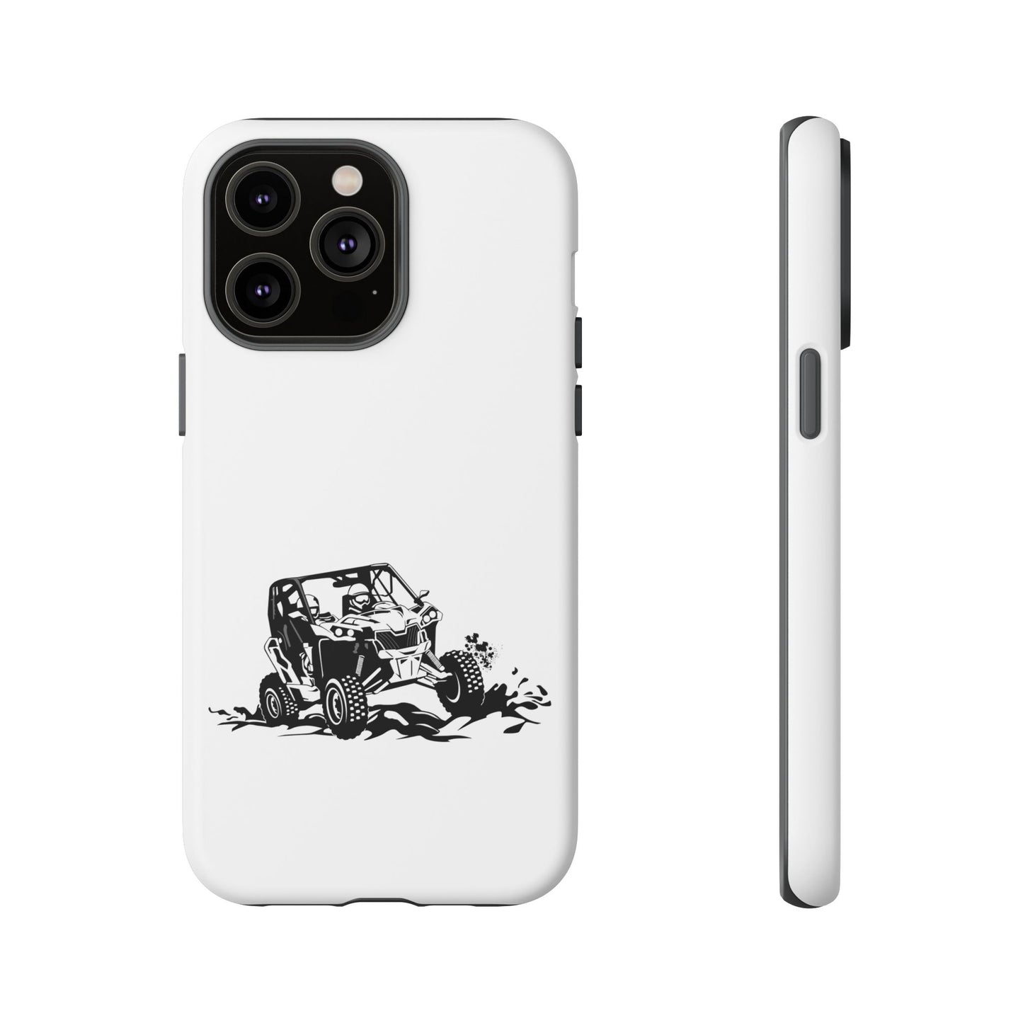 Slingin' Mud Side By Side iPhone Case
