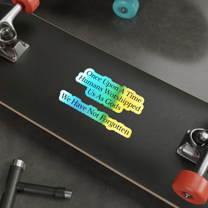 Once Upon A Time Holographic Sticker