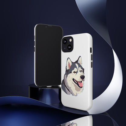 Malamute Head iPhone Case