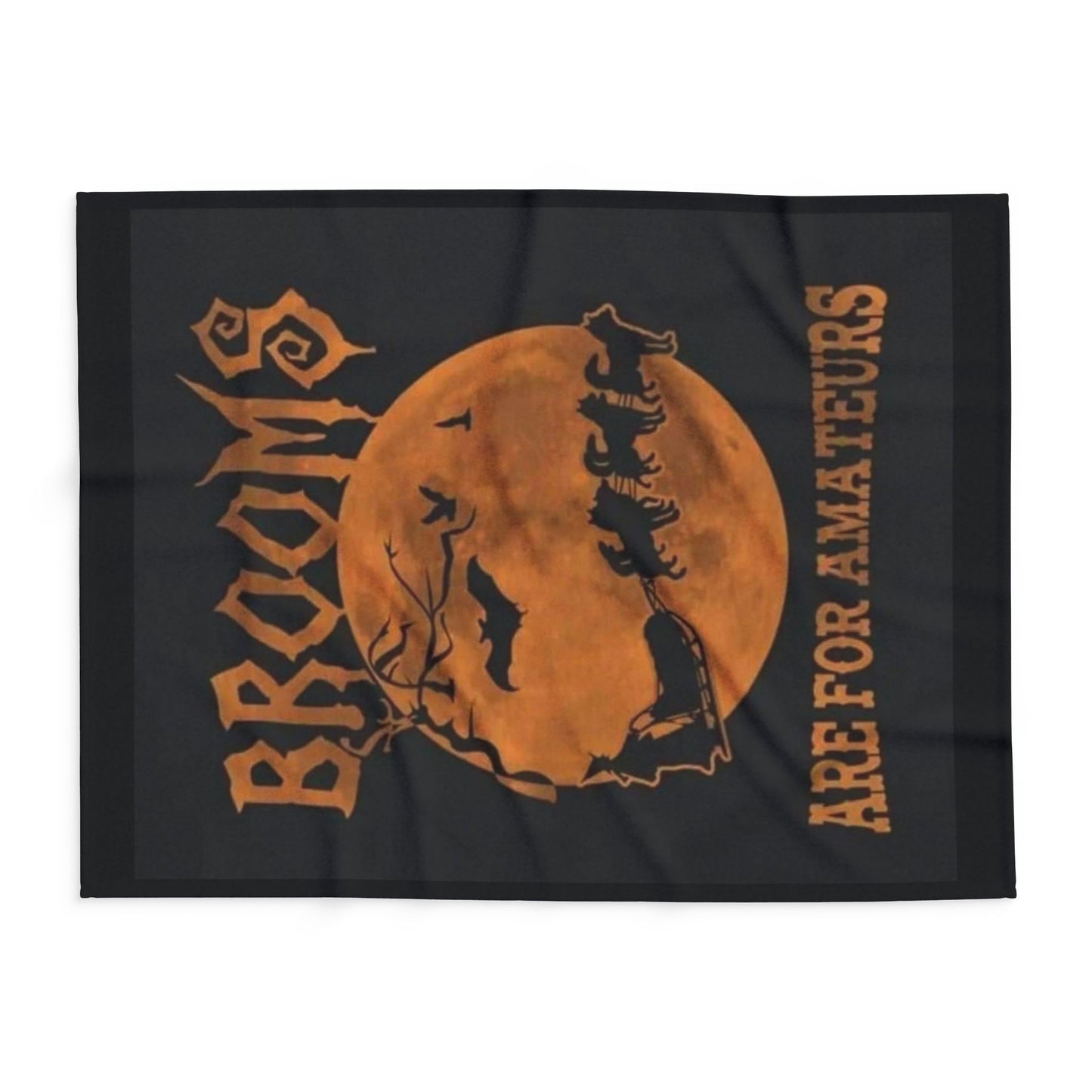 Brooms Are For Amateurs Arctic Fleece Blanket
