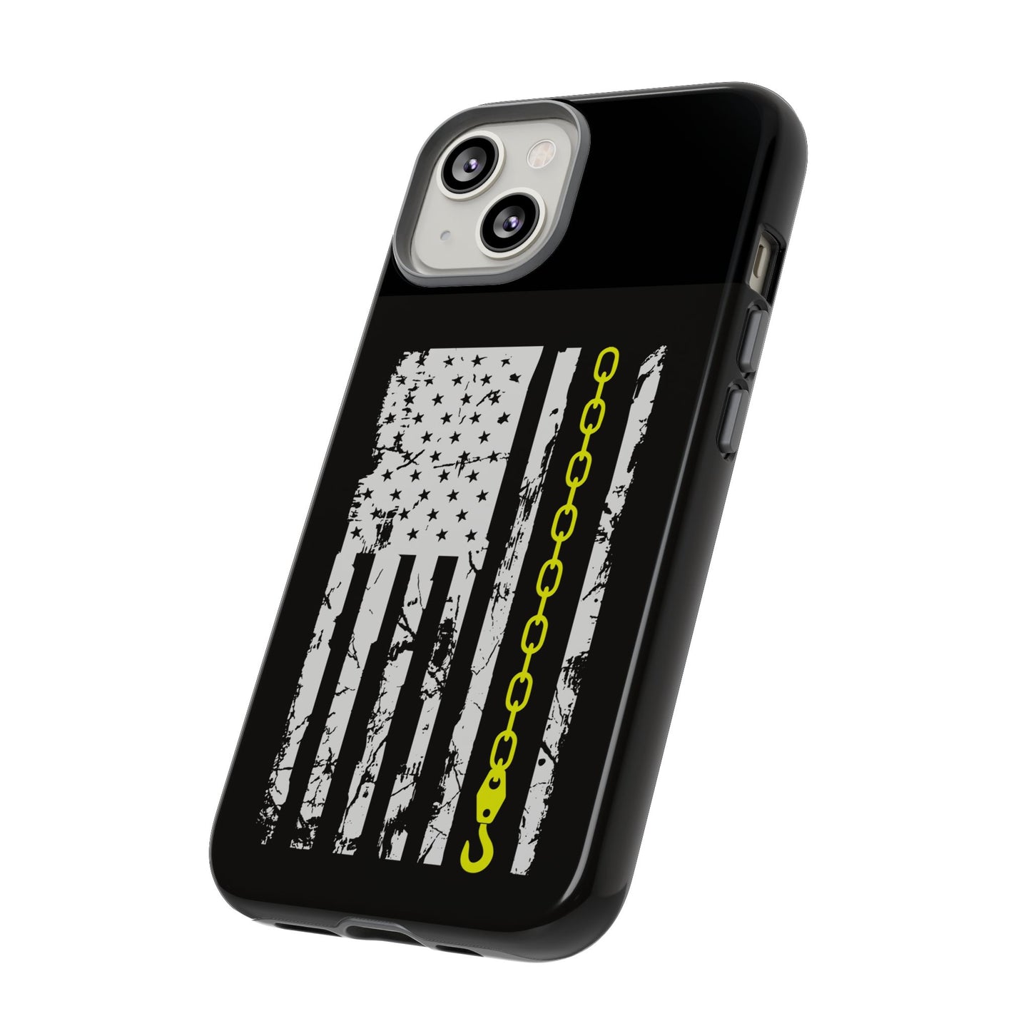 Thin Yellow Line iPhone Case