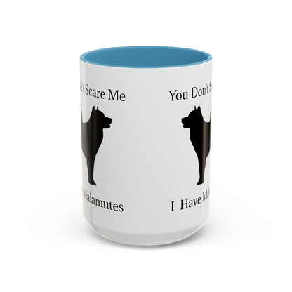 You Don't Scare Me 2-Tone Coffee Mug