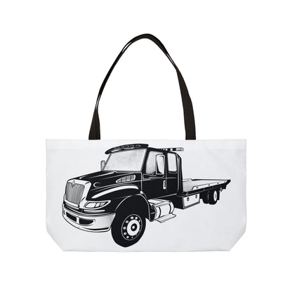 Flatbed Tow Truck Weekender Tote Bag
