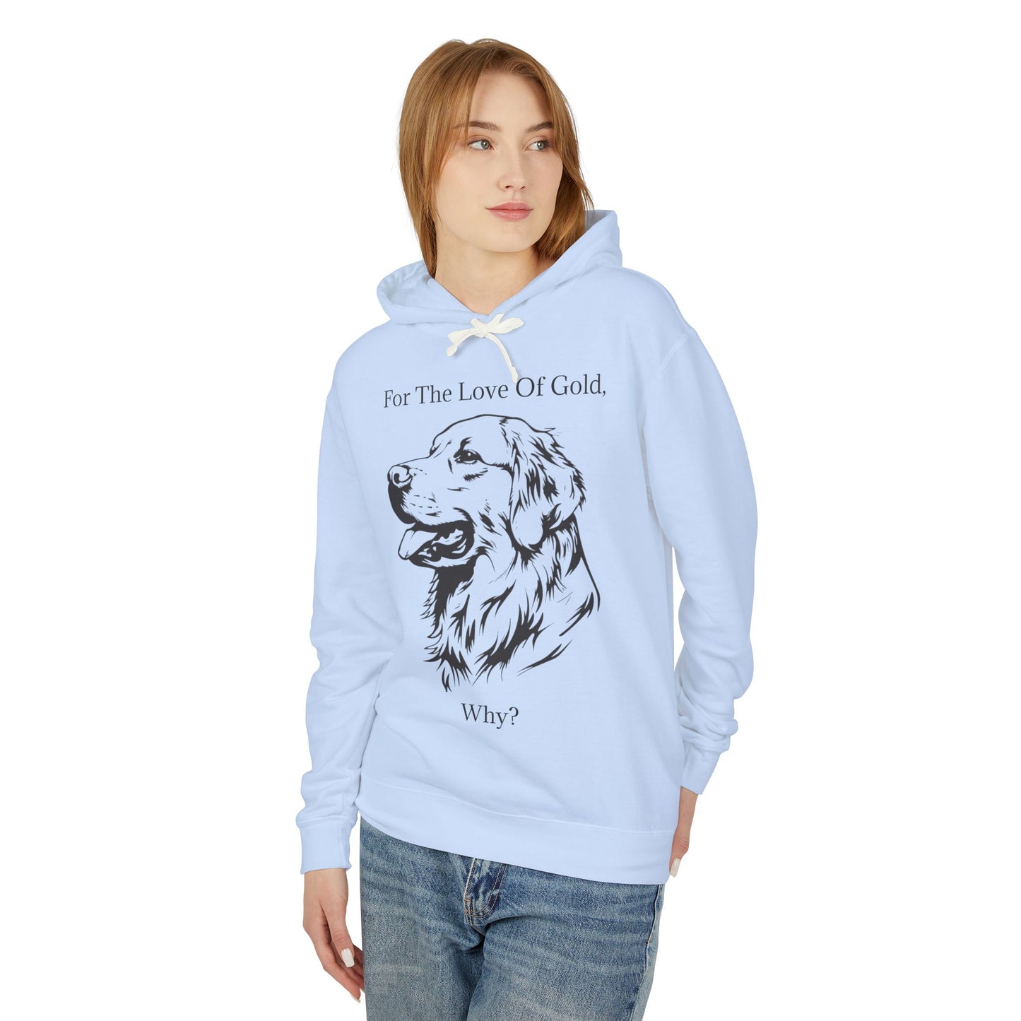 For The Love Of Gold Unisex Lightweight Hoodie