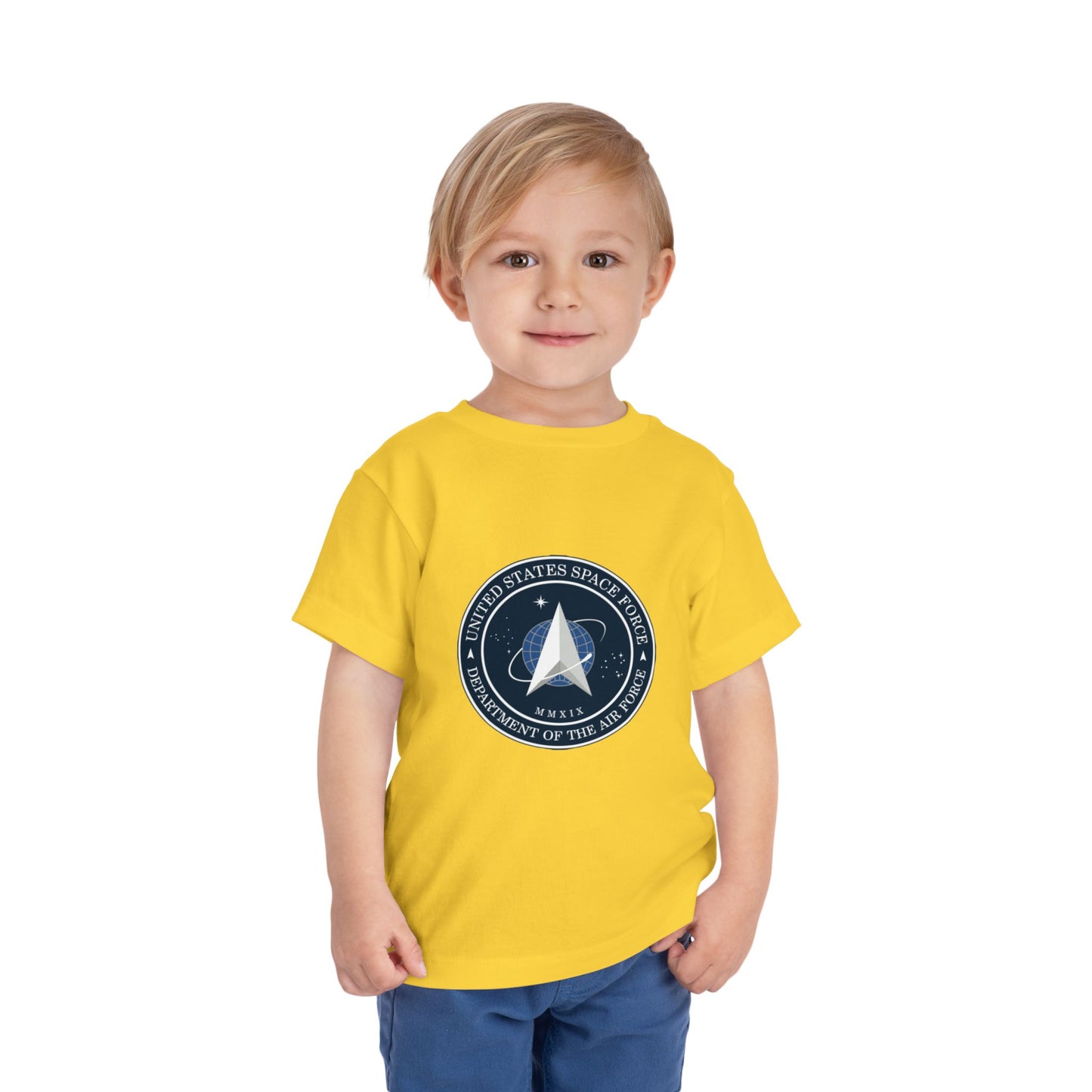 US Space Force Toddler Unisex Short Sleeve Crewneck Tee