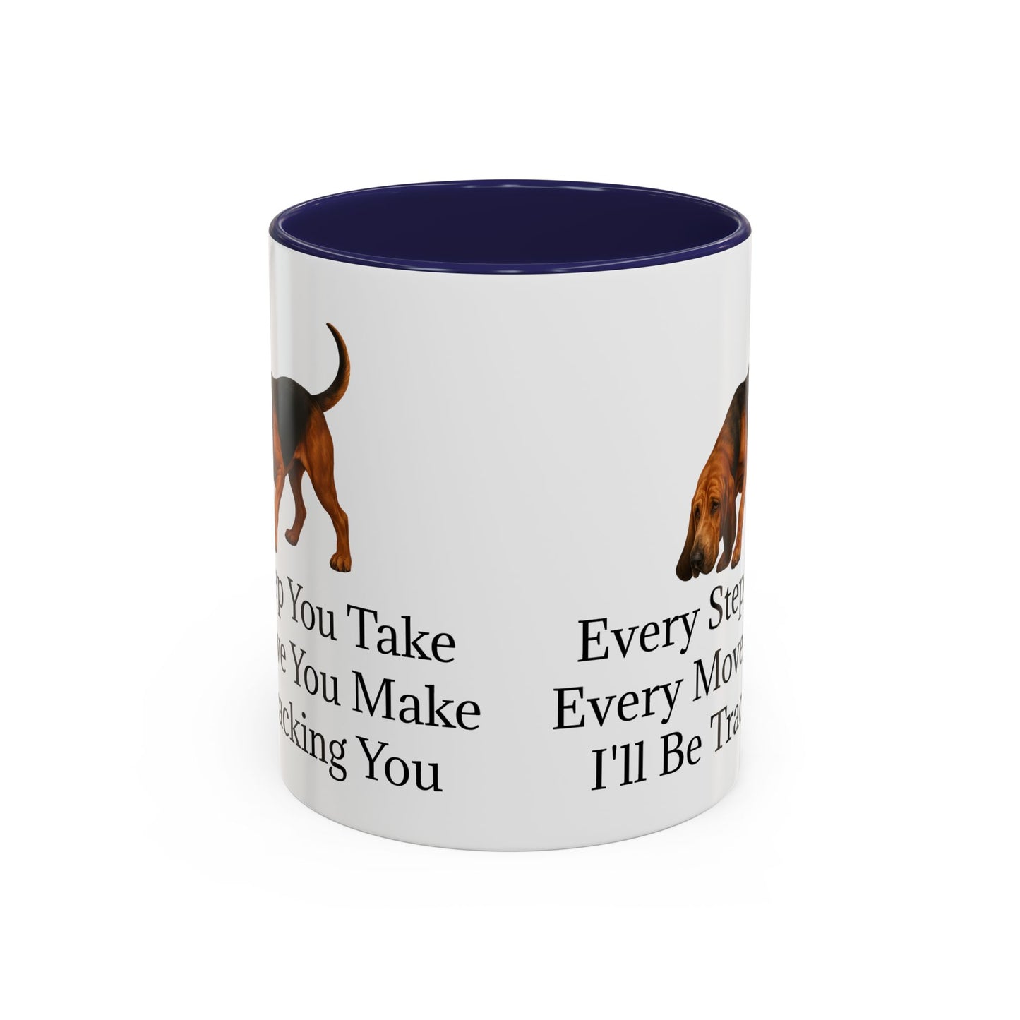 Tracking You 2-Tone Coffee Mug