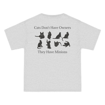 Cat Minions Men's Short-Sleeve Crewneck Tee