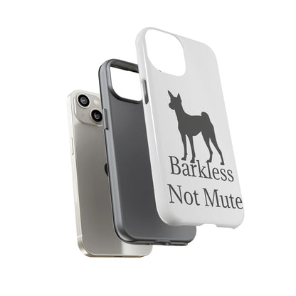 Barkless Not Mute iPhone Case