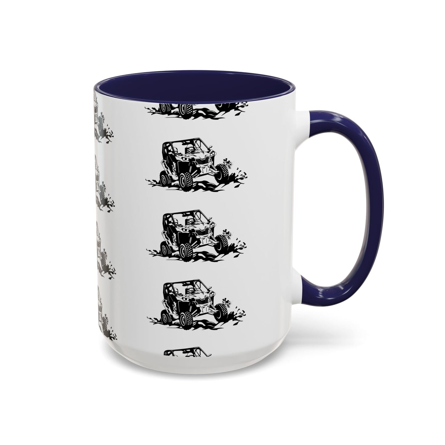 Slingin' Mud Side By Side 2-Tone Coffee Mug