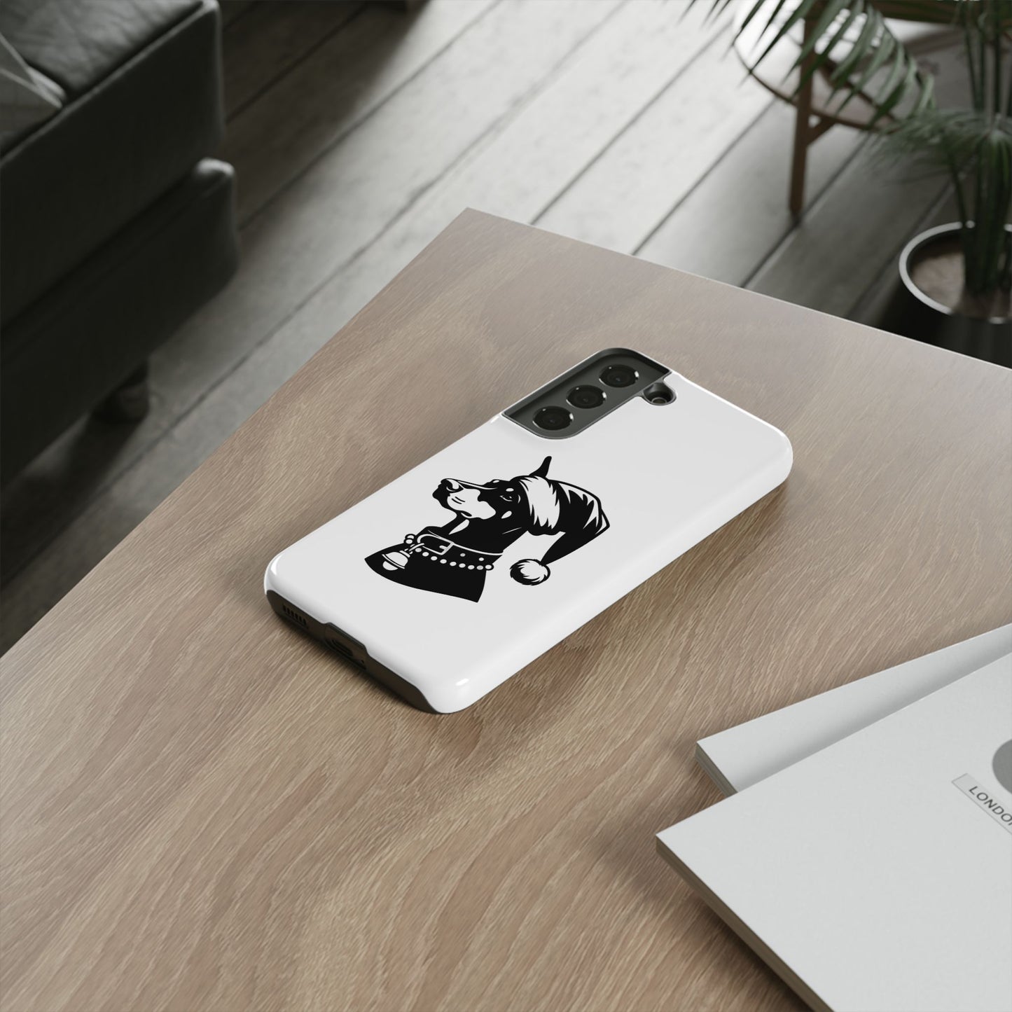 Santa Paws Doberman Samsung Case