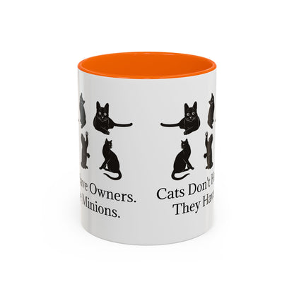 Cat Minions 2-Tone Coffee Mug