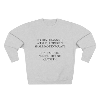 Florinthians 6:12 Unisex Crewneck Sweatshirt