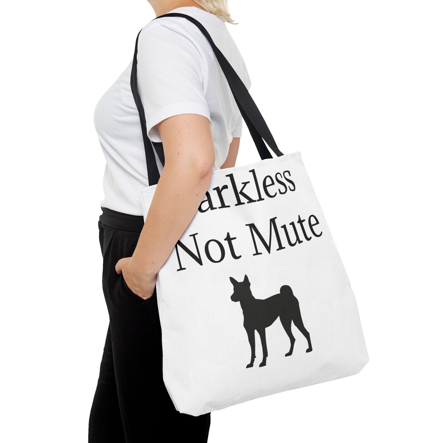 Barkless Not Mute Tote Bag