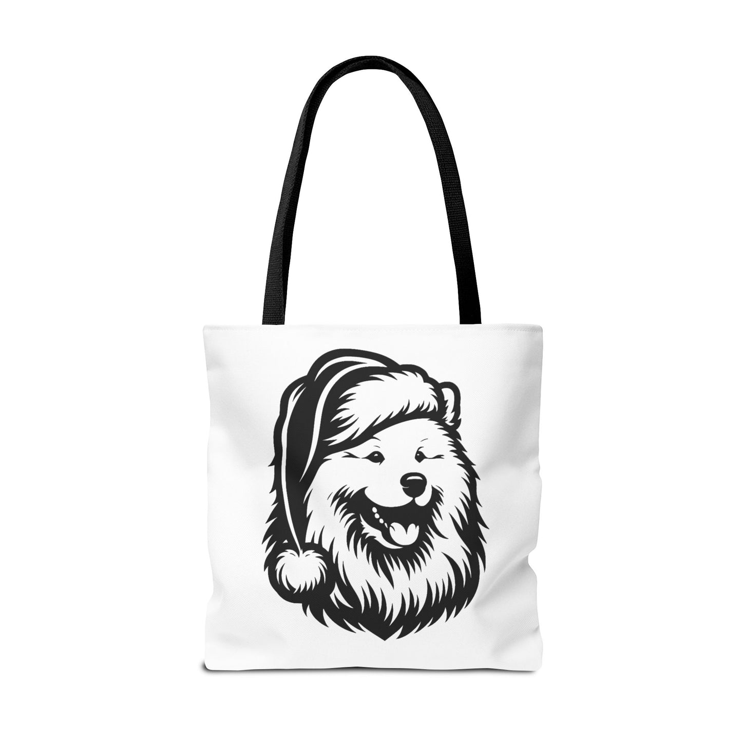 Santa Paws Samoyed Tote Bag