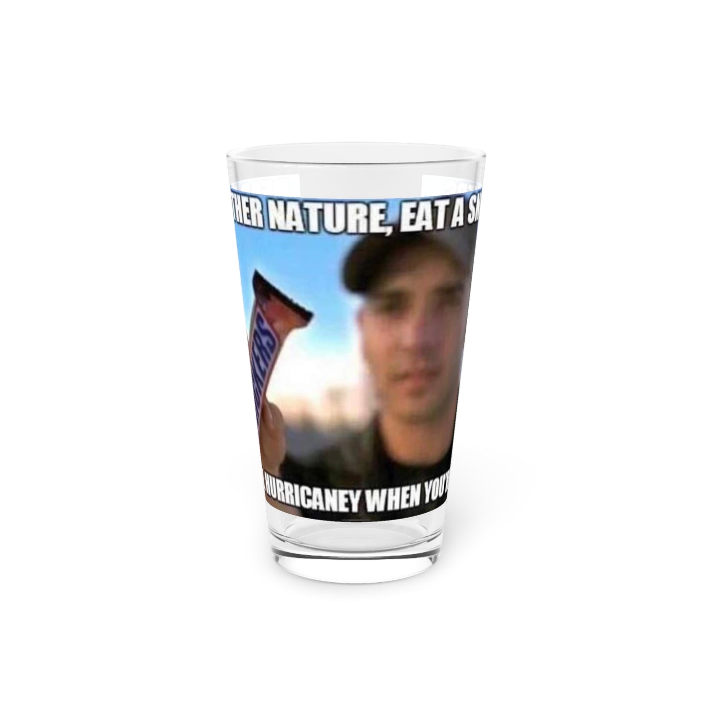 Hurricaney Drinking Glass