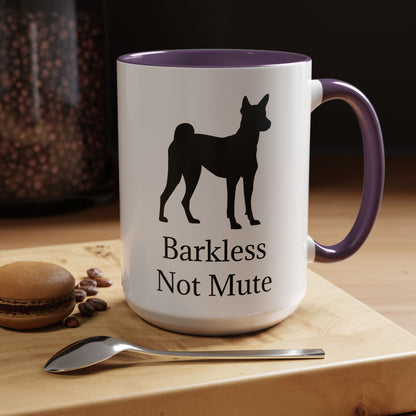 Barkless Not Mute 2-Tone Coffee Mug