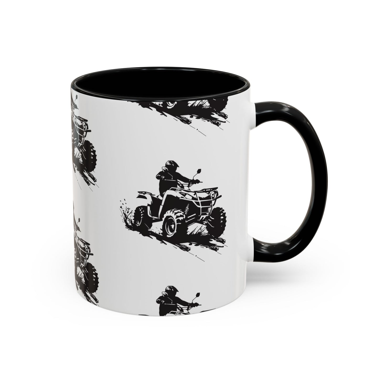 Slingin' Mud Quad 2-Tone Coffee Mug