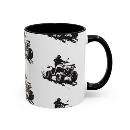 Slingin' Mud Quad 2-Tone Coffee Mug