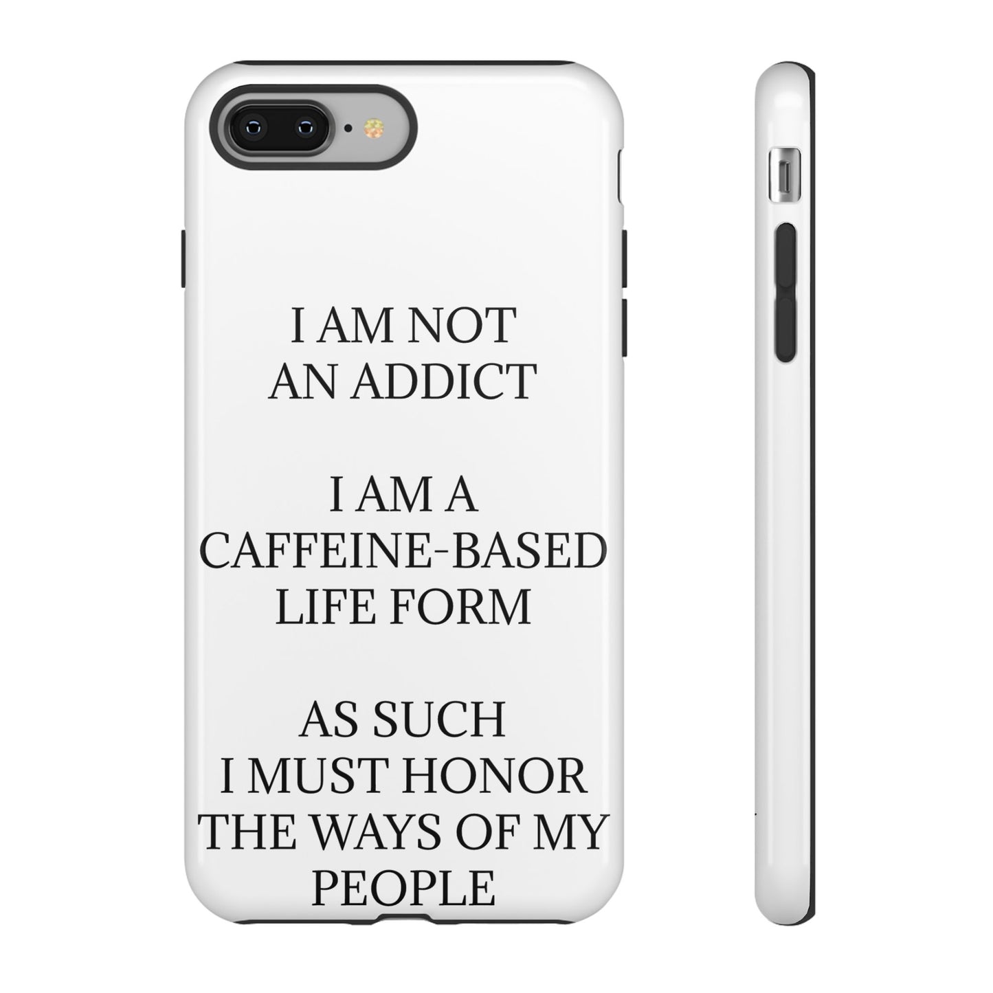Not An Addict iPhone Case