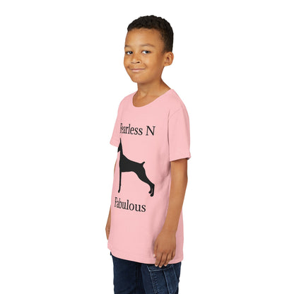 Fearless N Fabulous Youth Unisex Short Sleeve Crewneck Tee