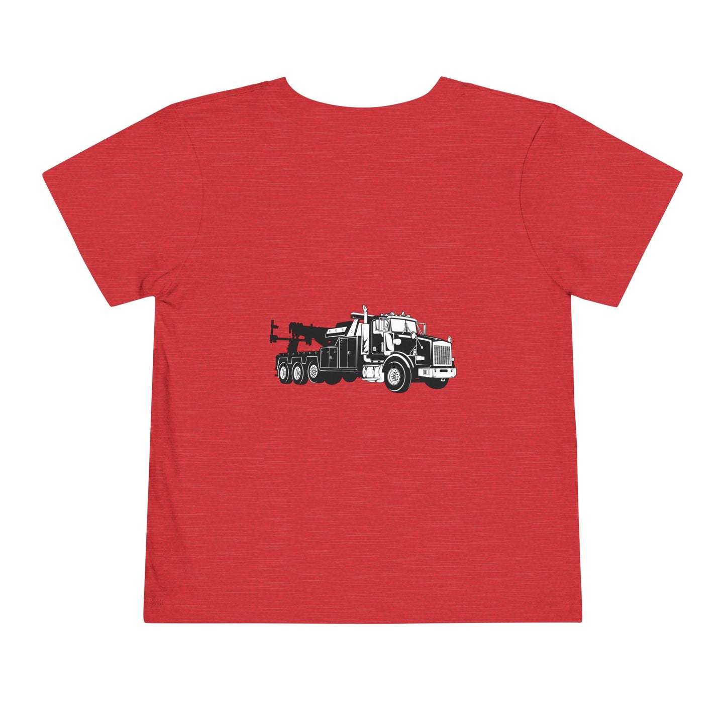 Heavy Tow Truck Toddler Unisex Short Sleeve Crewneck Tee