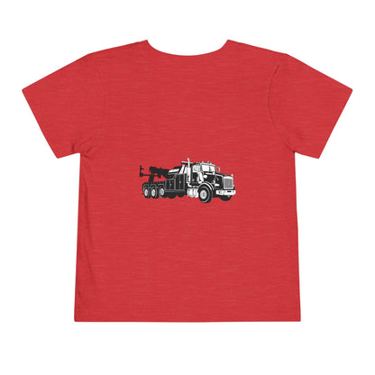 Heavy Tow Truck Toddler Unisex Short Sleeve Crewneck Tee