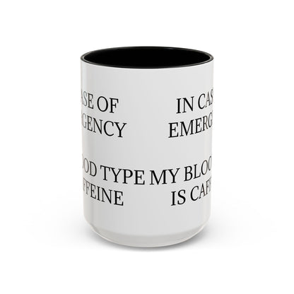 Blood Type 2-Tone Coffee Mug