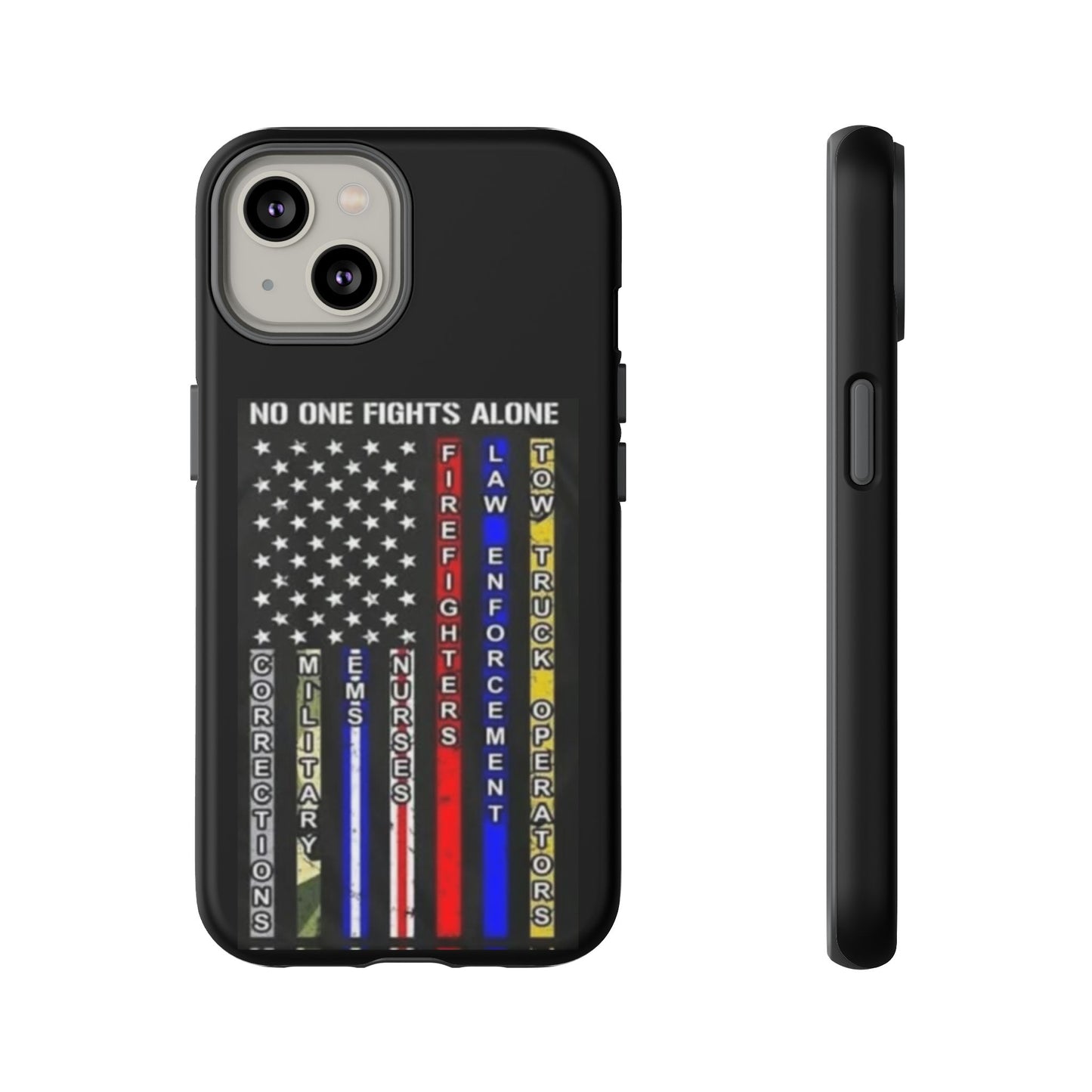 No One Fights Alone iPhone Case