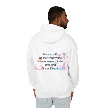 Note to Self Unisex Lightweight Hoodie