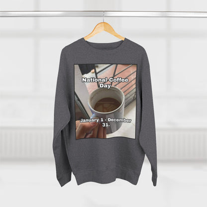 National Coffee Day Unisex Crewneck Sweatshirt