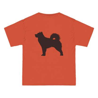 Malamute Silhouette Men's Short-Sleeve Crewneck Tee
