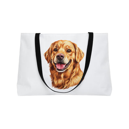 Golden Head Weekender Tote Bag