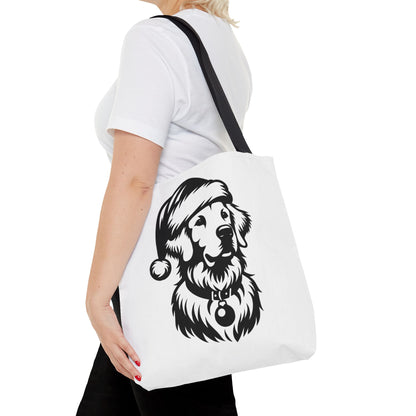 Santa Paws Golden Tote Bag