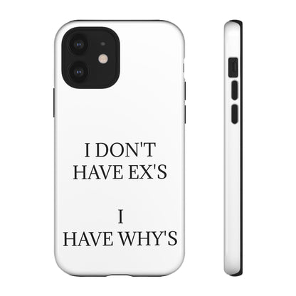 X's And Y's iPhone Case